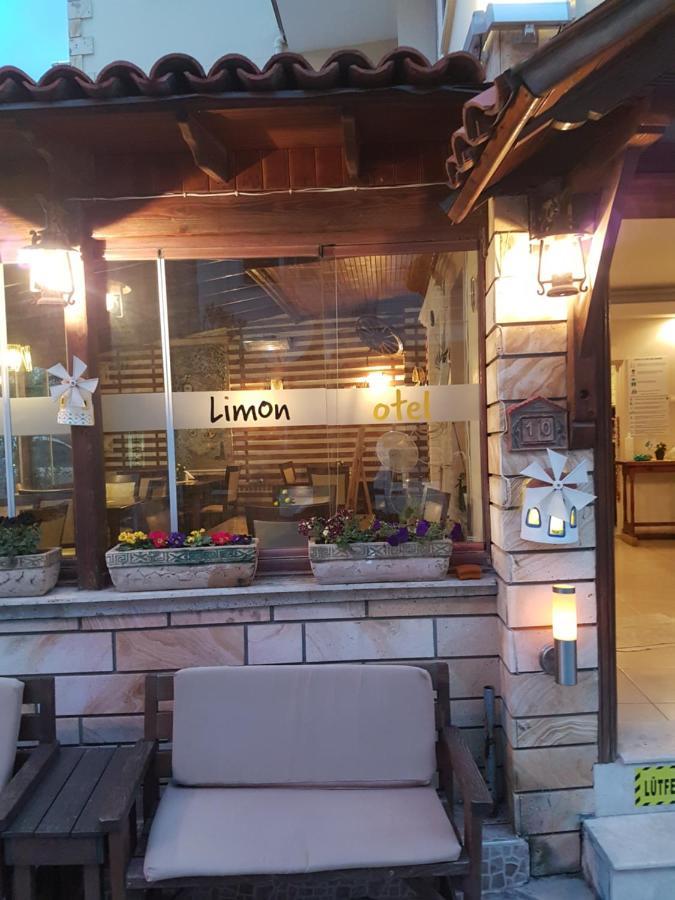 Limon Otel Foça Bagian luar foto